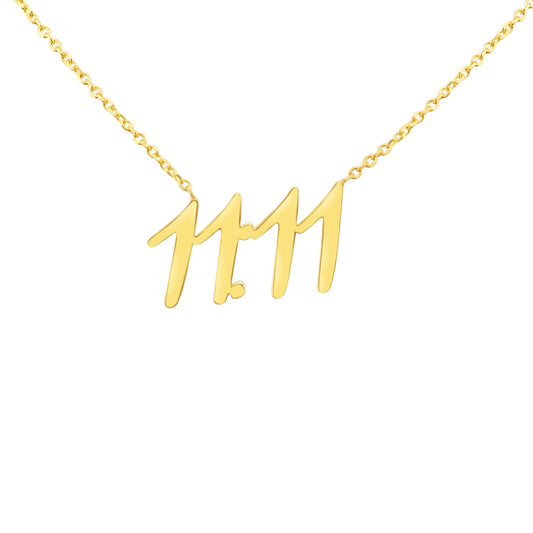 11:11 Angel Number Necklace