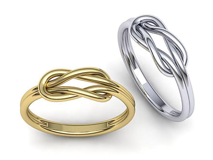 Modern Twisted Ring