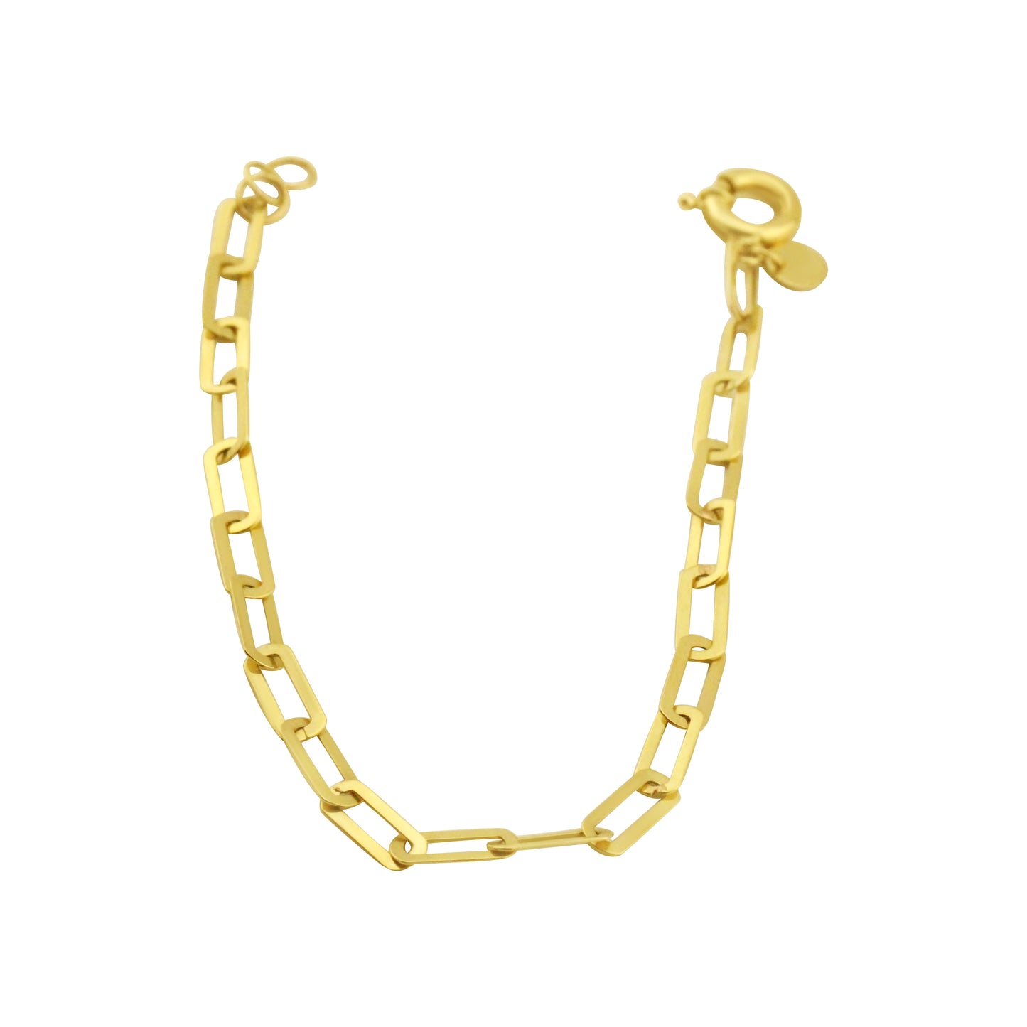 Mirror Flat Link Bracelet