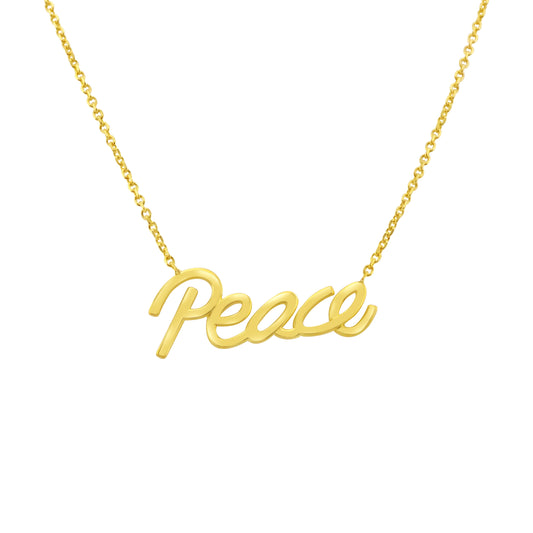 Beautiful Peace Necklace