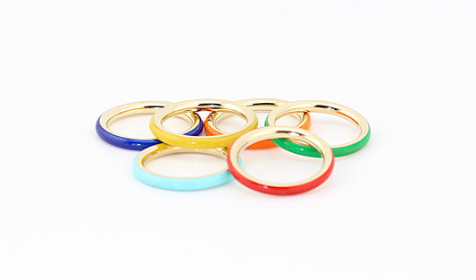 Enamel Colorful Band