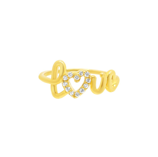 Mini Love Diamond Ring